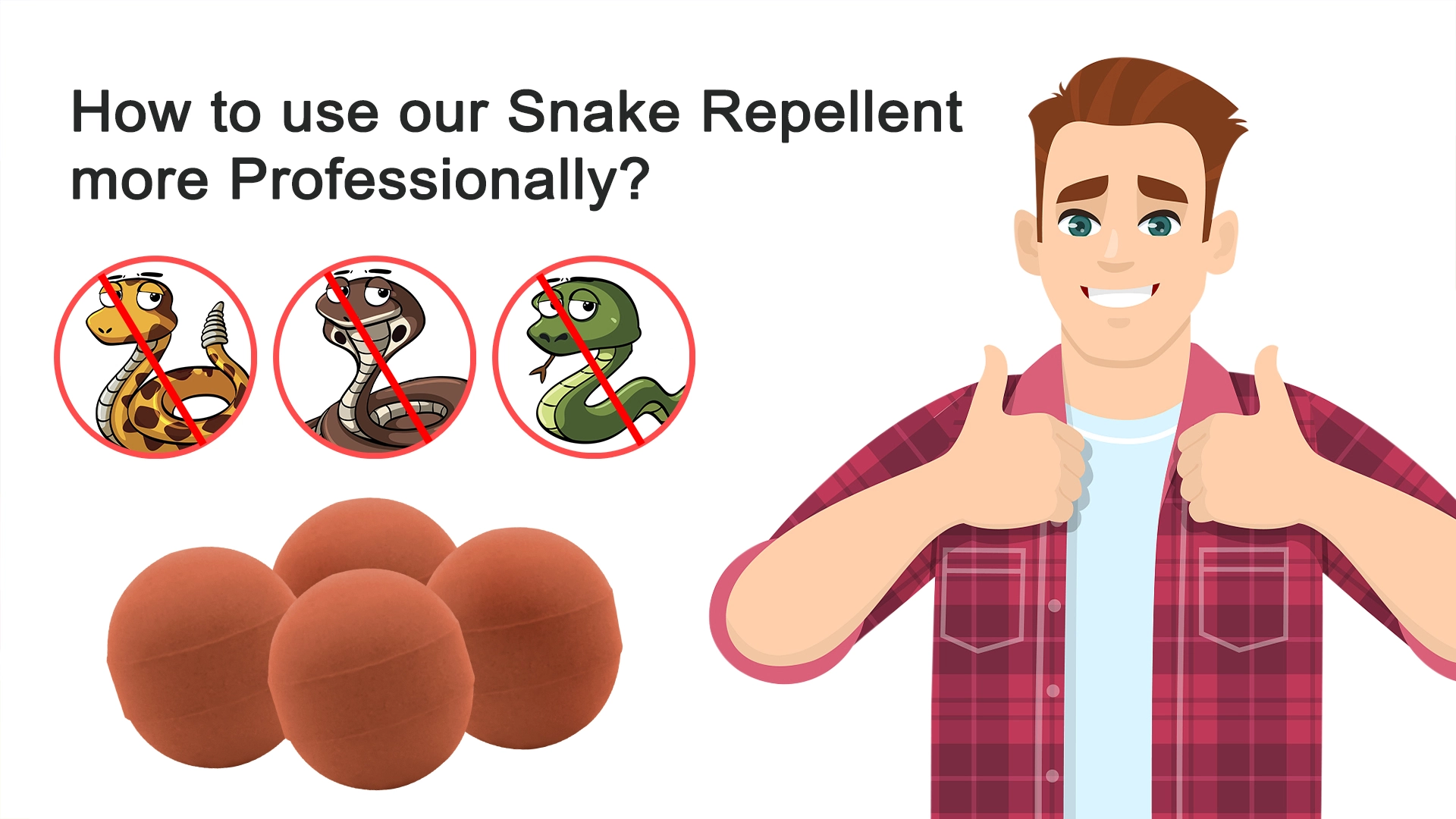 How to use Snake Repellent Balls more professionally?
